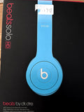 Beats Solo HD Wired Headphones – Light Blue, For Parts or Repair