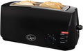 Quest 4-Slice Long-Slot Toaster – Black