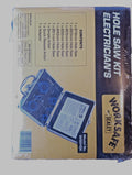 Sealey WSEHSK Electrician’s Hole Saw Kit, 9 Pieces