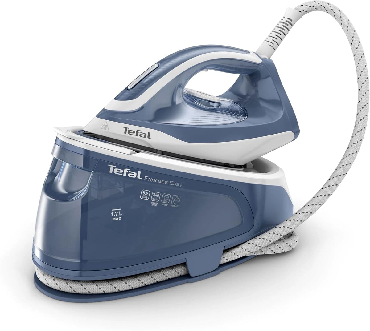 Tefal Express Essential SV6132G0 Steam Generator Iron – New Other