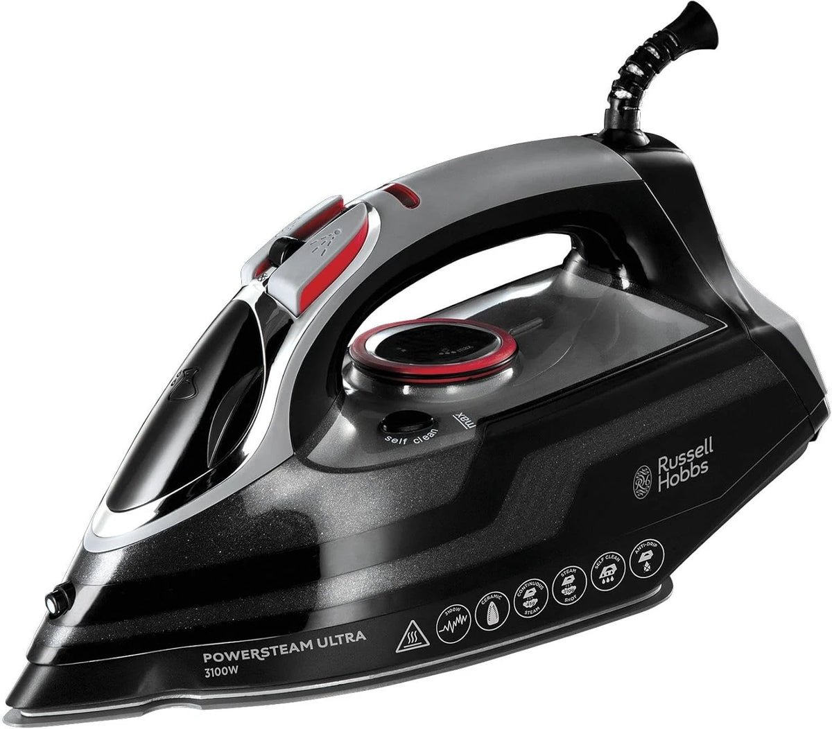 Russell Hobbs Powersteam Ultra 20630 Steam Iron, 3100W – New