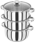 Judge Essential 3-Tier Stainless Steel Steamer, 22cm