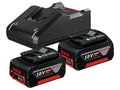 Bosch Professional GBA 18V 4Ah Battery Set with GAL 18V-40 Charger