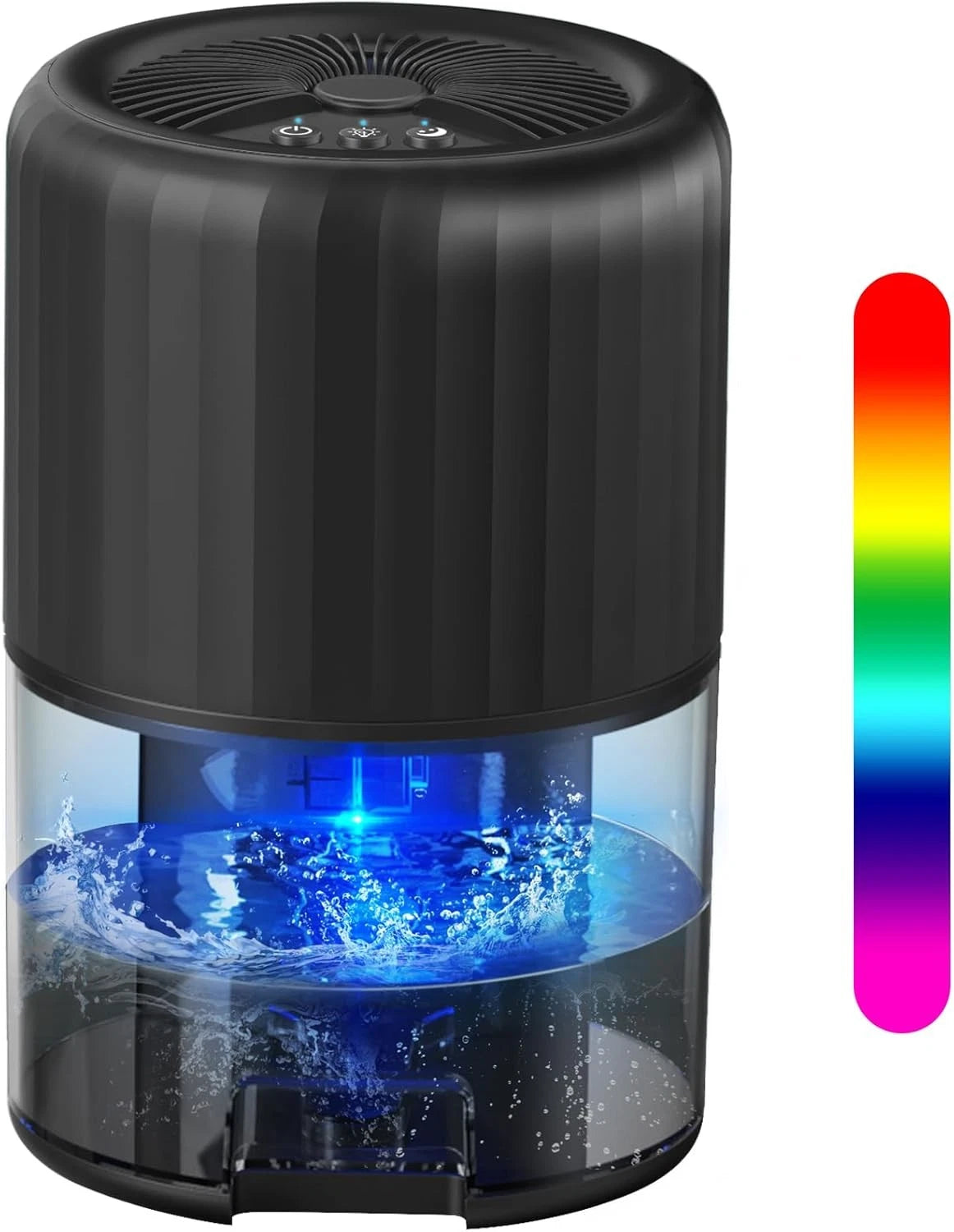 Lgtlqt Auto-Defrost Dehumidifier, 2.2L – Black, New Other