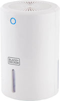 BLACK+DECKER BXEH60001GB Mini Dehumidifier, 900ml – White
