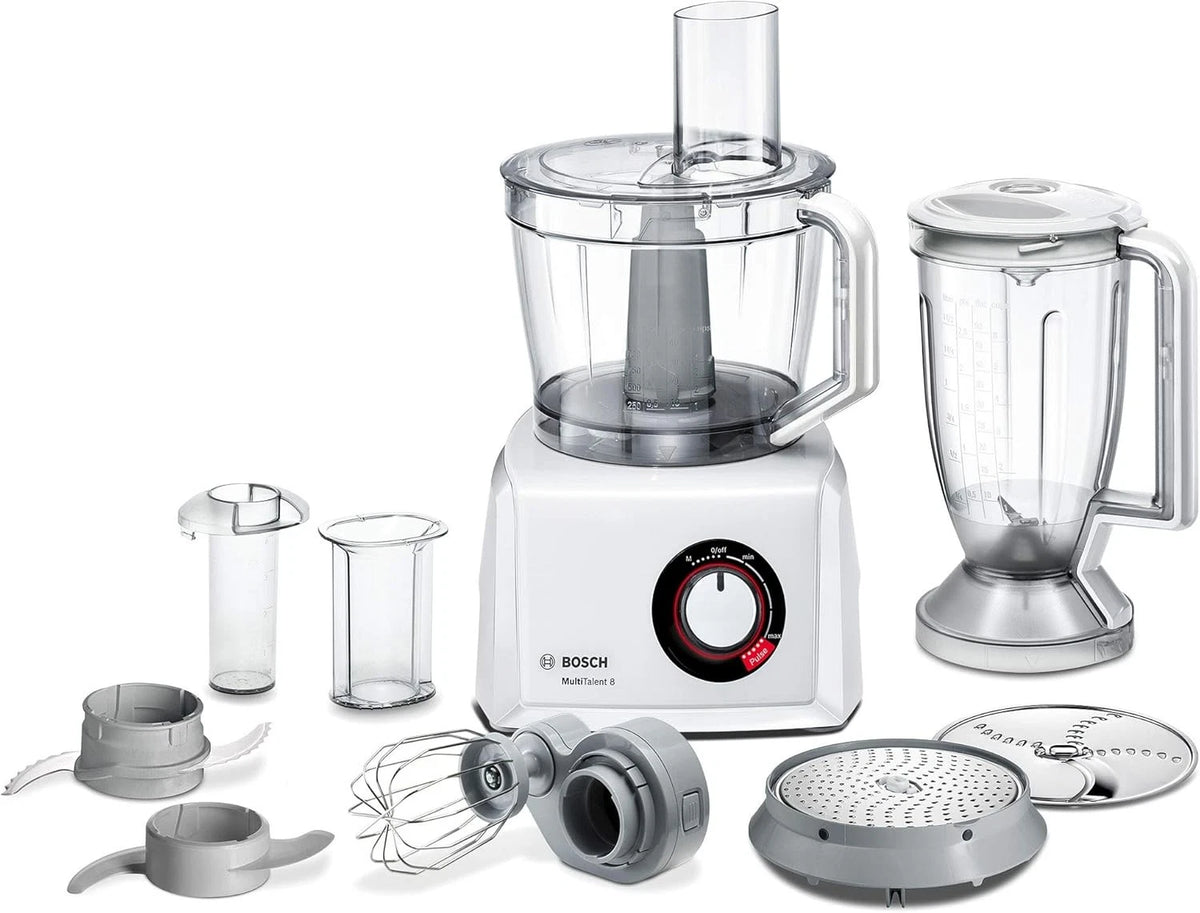 Bosch MultiTalent 8 MC812W501 Food Processor, 1000W – White