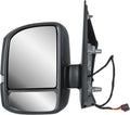 VW Crafter / MAN TGE Short-Arm Heated Electric Mirror Pair, 2017–2024