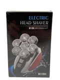 SOOTFRO JK-1800 5-in-1 Rechargeable Head Shaver & Grooming Kit