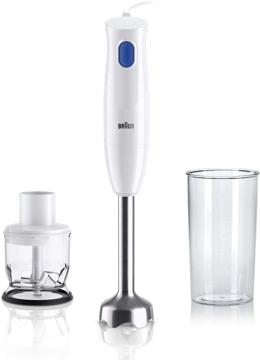 Braun MultiQuick 1 MQ10.201MWH Hand Blender, 450W – White