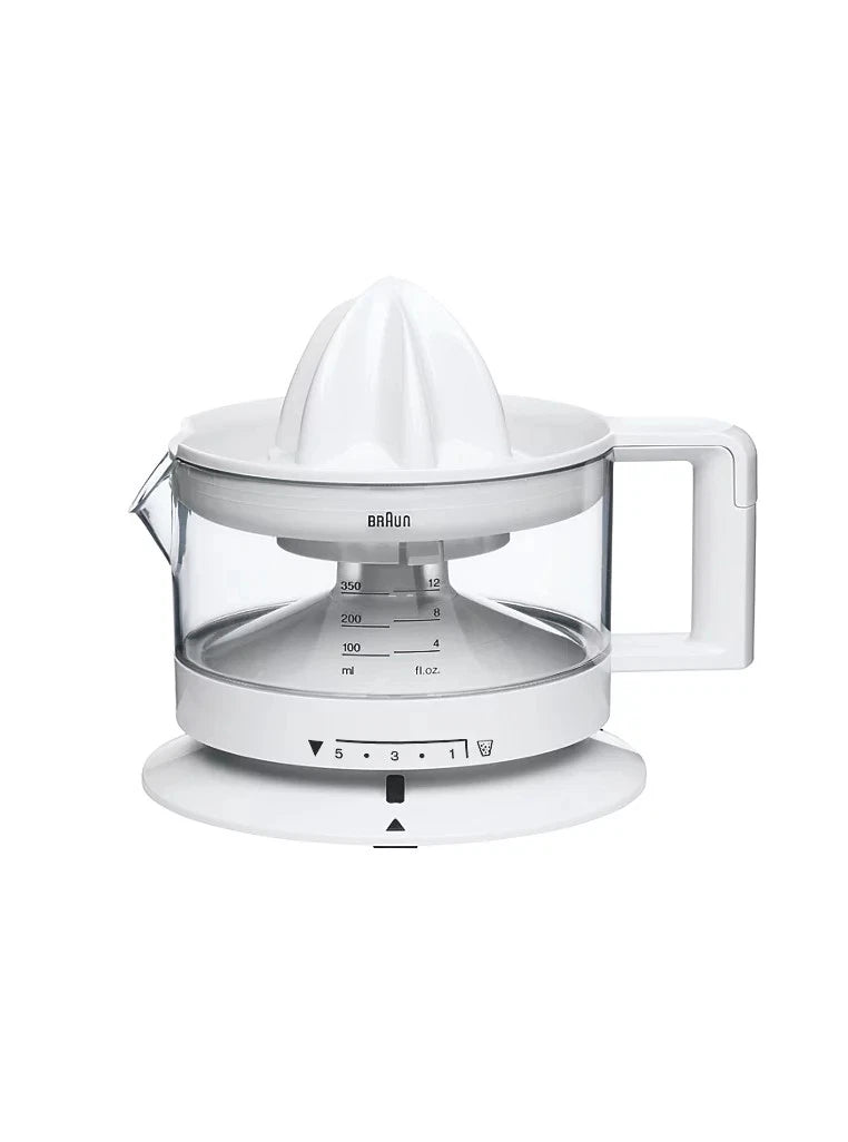 Braun CJ3000 Electric Citrus Press, 350ml – White