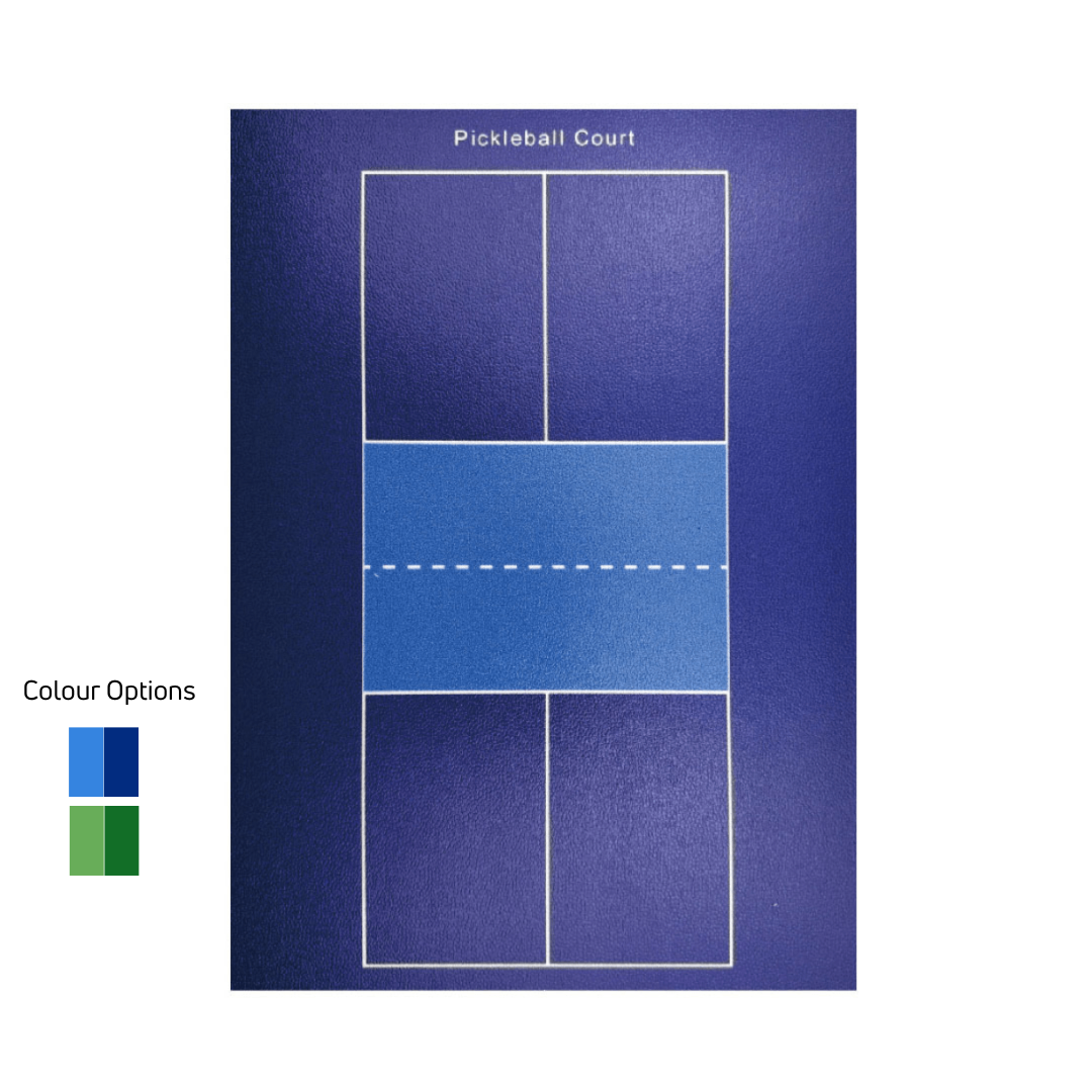 Outdoor Rollout Vinyl Pickleball Court (Installation Accessories Included) 9m x 18m